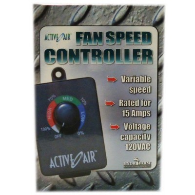 2 HYDROFARM ACSC In-Line Duct Fan Speed Adjuster 15 AMP Adjuster Controller PAIR   